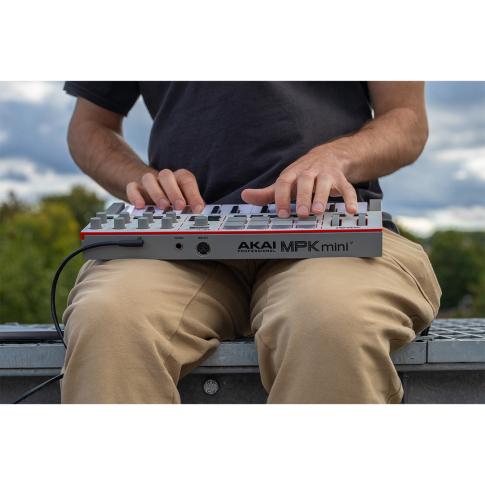 DTM・DAW AKAI mpk mini special edition grey AKAI MPK mini Special Edition Grey (25鍵USB-MIDIキーボード