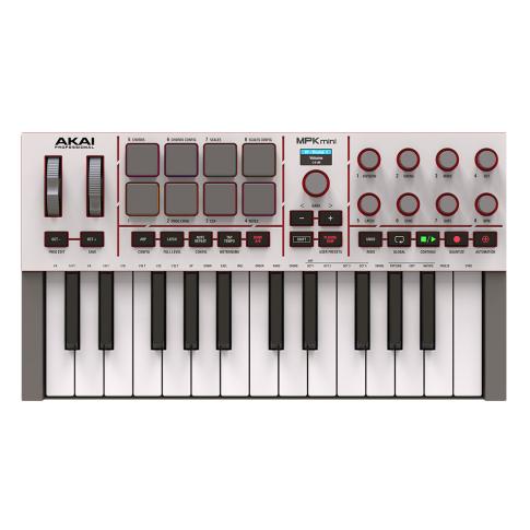 Akai Professional MPK Mini 4 25-Key MIDI Keyboard Controller - Grey