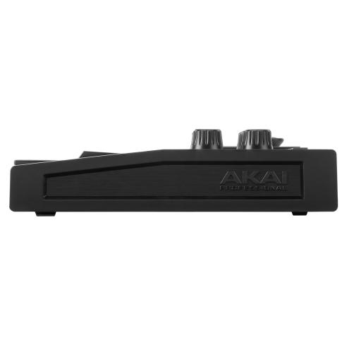 Akai Professional MPK Mini MK3 Keyboard and Pad Controller in black Left Side