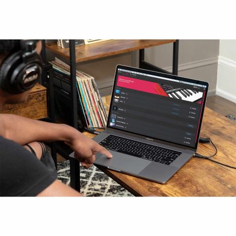 Akai Professional MPK Mini MK3 Keyboard and Pad Controller in black Example