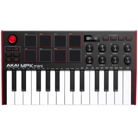 Akai MPK Mini MK3 Controller & Headphones | IDJNOW