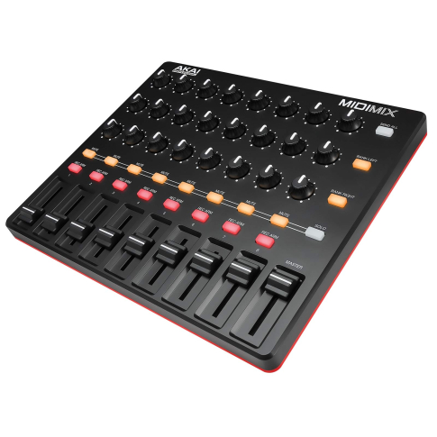 Akai Professional MIDIMIX High-Performance Portable MixerDAW Controller Angle
