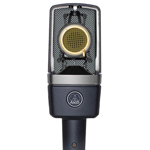 AKG C214 Professional Large-diaphragm Condenser Microphone without grill
