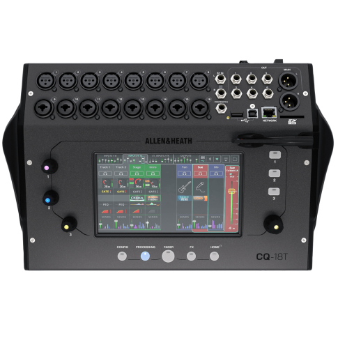 Allen & Heath CQ-18T Ultra-Compact 18in/8out Digital Mixer