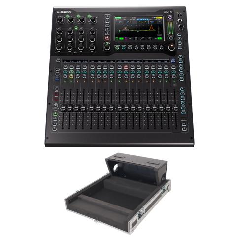 Allen & Heath Qu-5 Compact 32-Channel Mixer with Case w/Doghouse