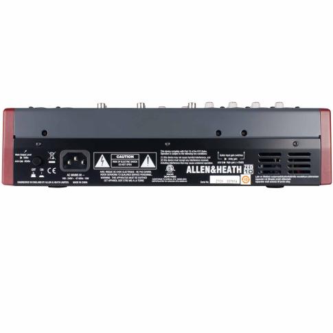 Allen & Heath ZED-10 Multipurpose Mixer for Live Sound and Recording Back