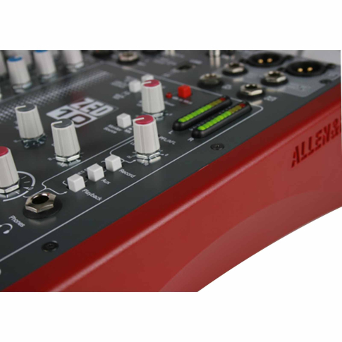 Allen & Heath ZED-10 Multipurpose Mixer for Live Sound and Recording Close Up