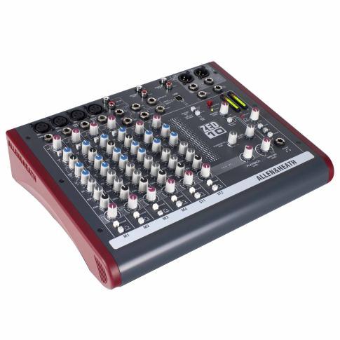 Allen & Heath ZED-10 Multipurpose Mixer for Live Sound and Recording Right