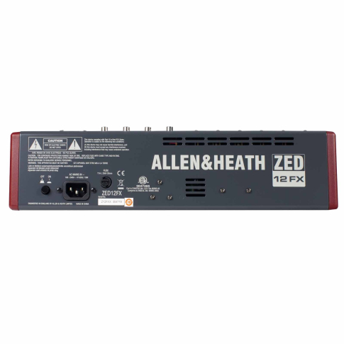 Allen & Heath ZED-12FX Multipurpose Mixer & Cables | IDJNOW