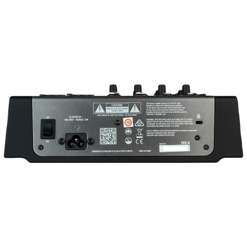 Allen & Heath ZED-6 Analogue Mixer with Cables | IDJNOW