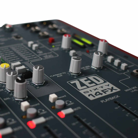 Allen & Heath ZED60-14FX FX Mixer with Gear Bag | IDJNOW
