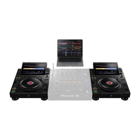 AlphaTheta CDJ-3000X DJ Player 2-Pack with DJM-V10-LF Mixer