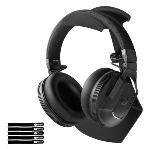 AlphaTheta HDJ-F10 Wireless Monitor DJ Headphones with Holder Stand