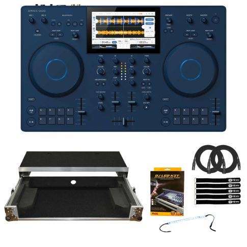 AlphaTheta OMNIS-DUO All-in-One Portable DJ System with Flight Case