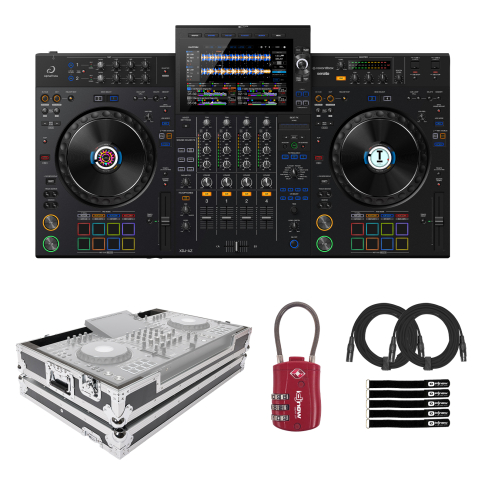 AlphaTheta XDJ-AZ Professional All-in-One DJ System with Rolling Case