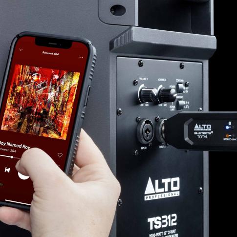 Alto Professional Bluetooth Total MKII Bluetooth Audio Adapter Spotify