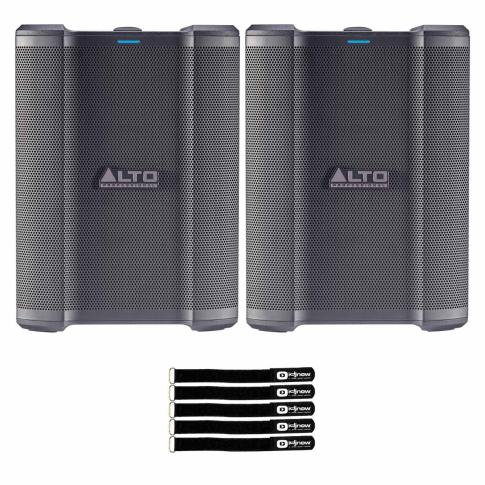 Alto Professional BUSKER Premium Battery Powered Portable PA 2-Pack