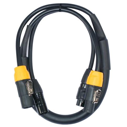 American DJ AC5PTRUE3 IP65-Rated 3FT 5-Pin Locking Power Link Combo Cable