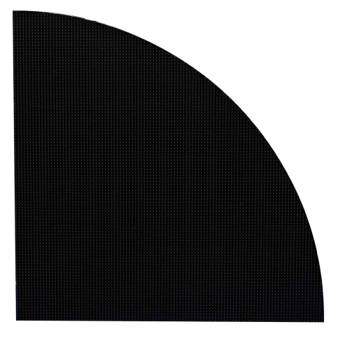 American DJ DS4QC2 Design Series DS4 Top Right 4.8mm Quarter Circular LED Video Panel