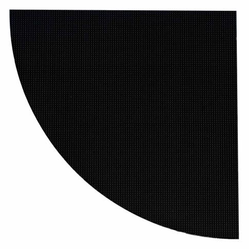 American DJ DS4QC4 Design Series DS4 Bottom Left 4.8mm Quarter Circular LED Video Panel
