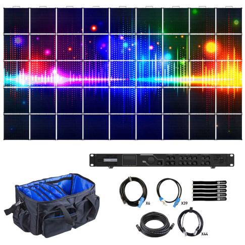 American DJ EVS3 LED Video Wall 9x5 System with Controller & Bag