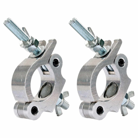 American DJ CL-250 Pro Style Wrap Around Clamps Duo Package