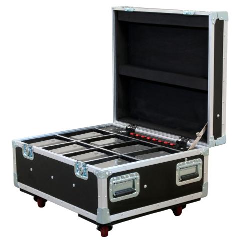 American DJ Element FC Charging Flight Case for 8x Element Series Pars