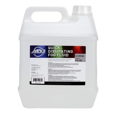 American DJ F4l QD Quick Dissipating Water Based Fog Juice - 4 Liters