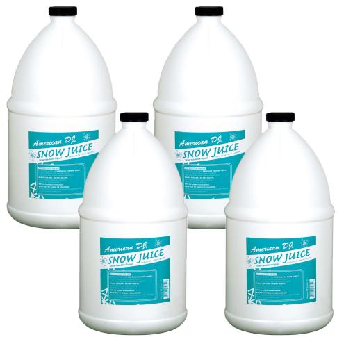 American DJ Snow Gal Snow Machine Refill Fluid / Juice (4 Gallons Package)