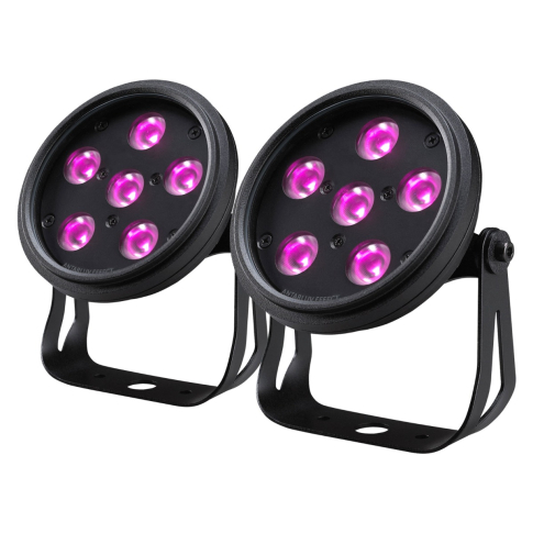 Antari DFX-IPS510 DarkFX Spot 150 IP 14W UV LED Spot 2-Pack