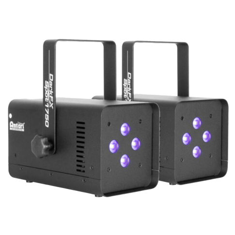 Antari DFX-S1750 DarkFX Spot 1750 72W UV LED Spot Fixture 2-Pack