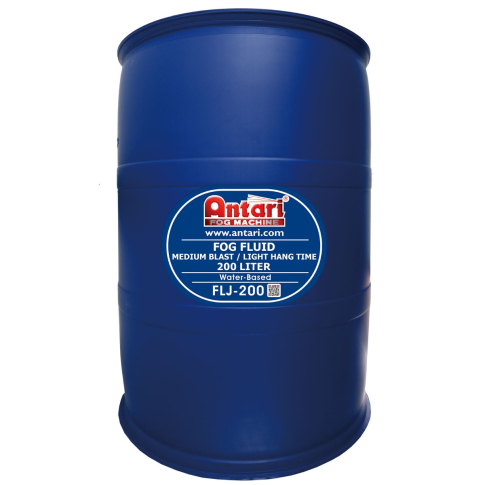 Antari FLJ-200 200L Medium Density Fog Fluid - Light Hang Time