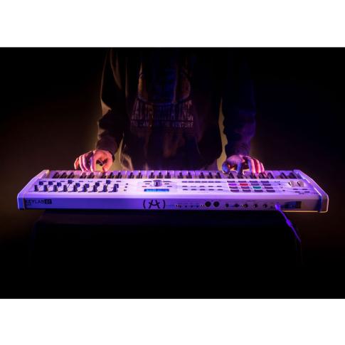Arturia KeyLab MKII 49-Key MIDI Controller in White | IDJNOW