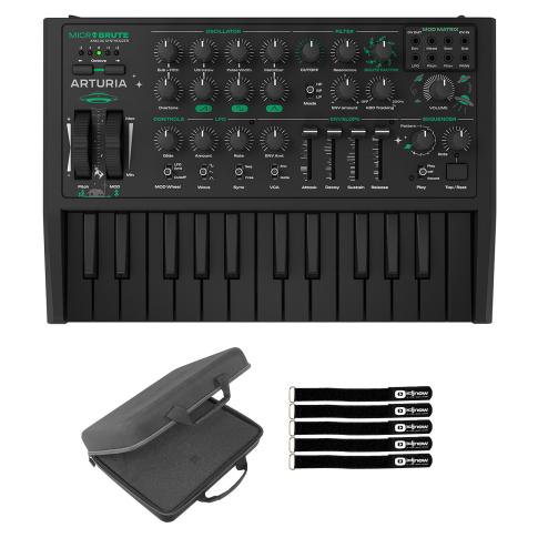 Arturia MicroBrute UFO Limited Edition Analog Synthesizer with Case