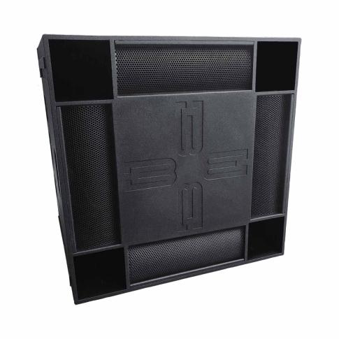 BASSBOSS Kraken-MK3 Quad 21" Powered Active Subwoofer Angle