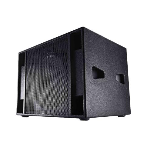 BASSBOSS SSP118-MK3 Single 18" Powered Active Subwoofer Angle