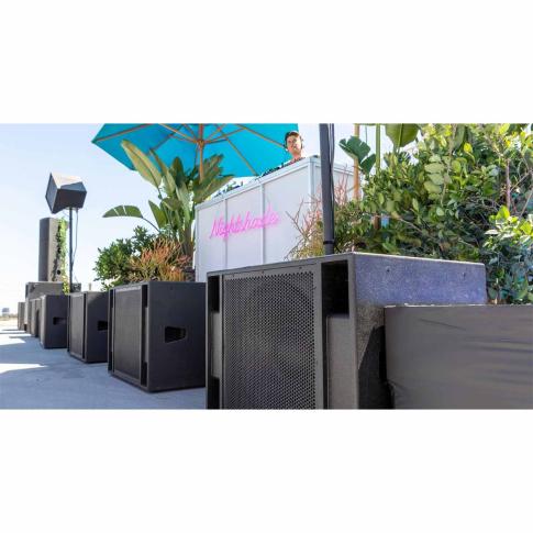 BASSBOSS SSP118-MK3 Single 18" Powered Active Subwoofer Outdoor