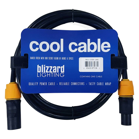 Blizzard Lighting TRUE-INTER-1406 PowerCON TRUE1 Compatible 6FT Cable Coil