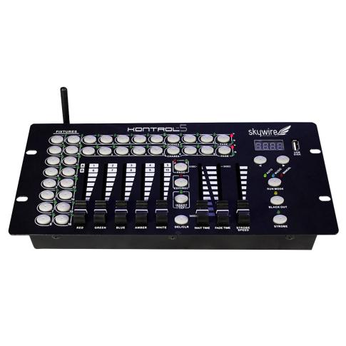 Blizzard Lighting Kontrol 5 Skywire Compact DMX Controller with Wireless DMX Transmitter