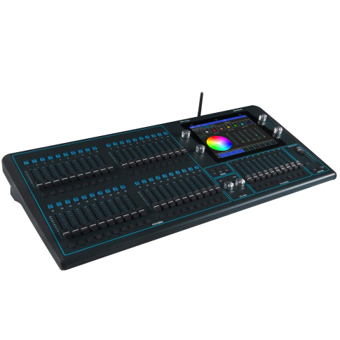 QuickQ 30 Lighting Console by ChamSys Left Angle View