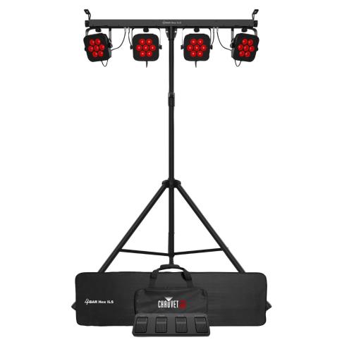 Chauvet DJ 4BAR Hex ILS 6-in-1 LED Complete Wash Lighting Solution