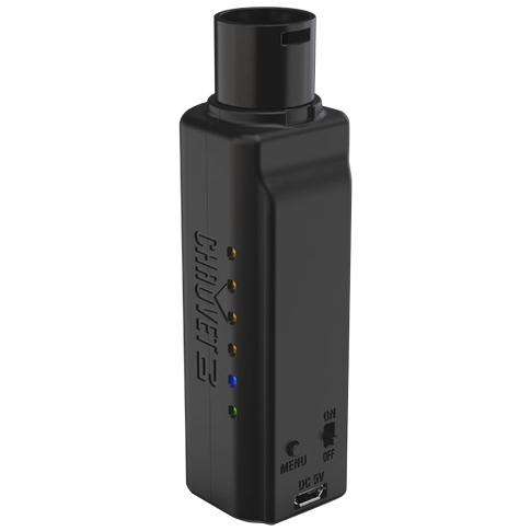 Chauvet DJ D-Fi XLR TX Battery Powered Wireless D-Fi Transmitter Left