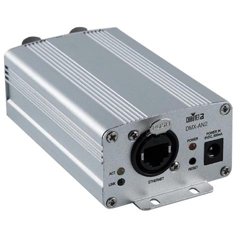 Chauvet DJ DMX-AN2 Multi-purpose Art-Net/sACN to DMX or DMX to Art-Net Converter Interface Right Angle View