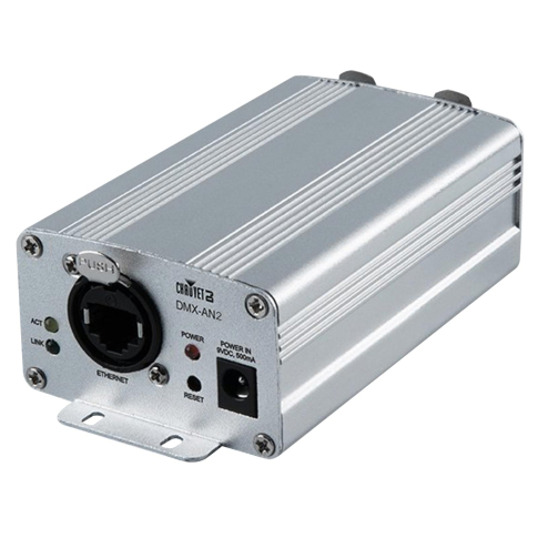 Chauvet DJ DMX-AN2 Multi-purpose Art-Net/sACN to DMX or DMX to Art-Net Converter Interface Left Angle View