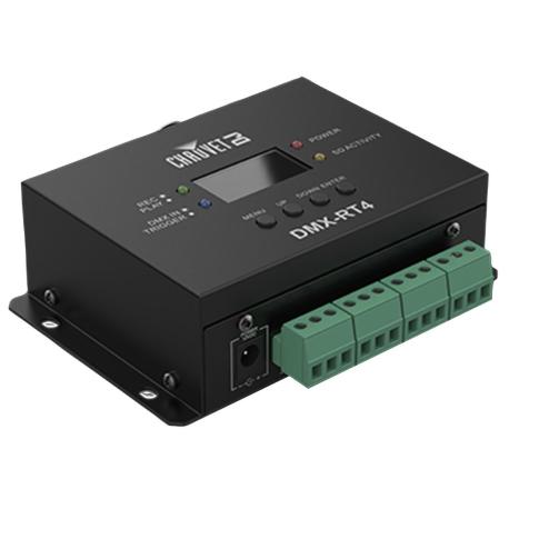 Chauvet DJ DMX-RT4 DMX Recording and Playback Device with 4 Triggers