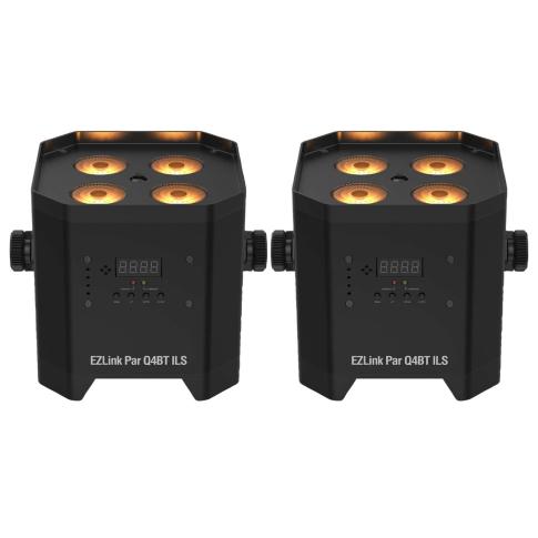 Chauvet DJ EZLink Par Q4BT ILS Bluetooth Par 2-Pack - Open Box Mint