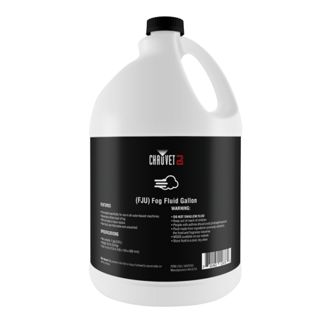 Chauvet DJ FJU Professional Water Based Fog Juice/Fluid Gallon