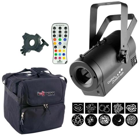 Chauvet DJ Gobo Zoom USB Gobo Projector Package