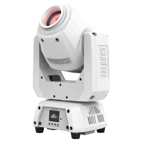 Chauvet DJ INTIMSPOT260XWHT 75W LED Moving Head in White Left