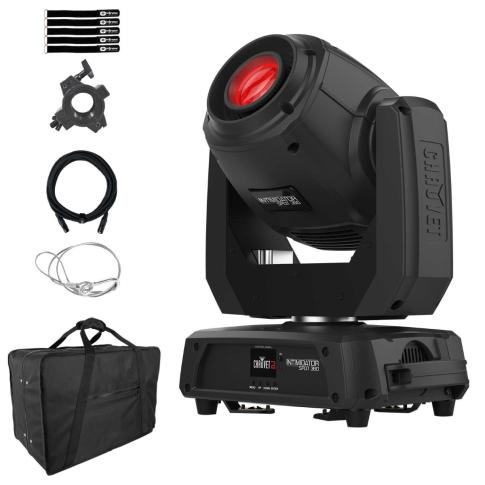 Chauvet DJ INTIMSPOT360X LED Moving Head with Carrying Bag Package
